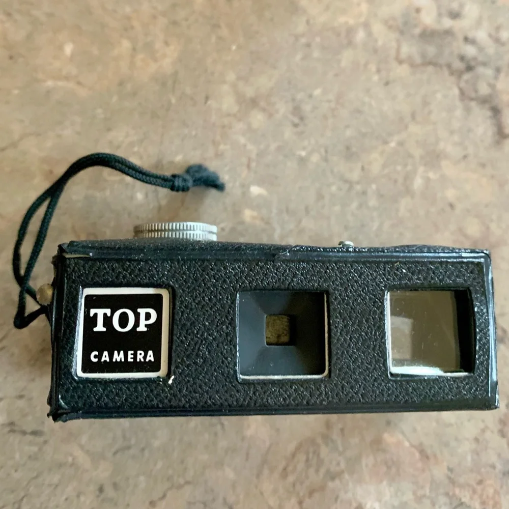 OP Black Vintage MINI Camera